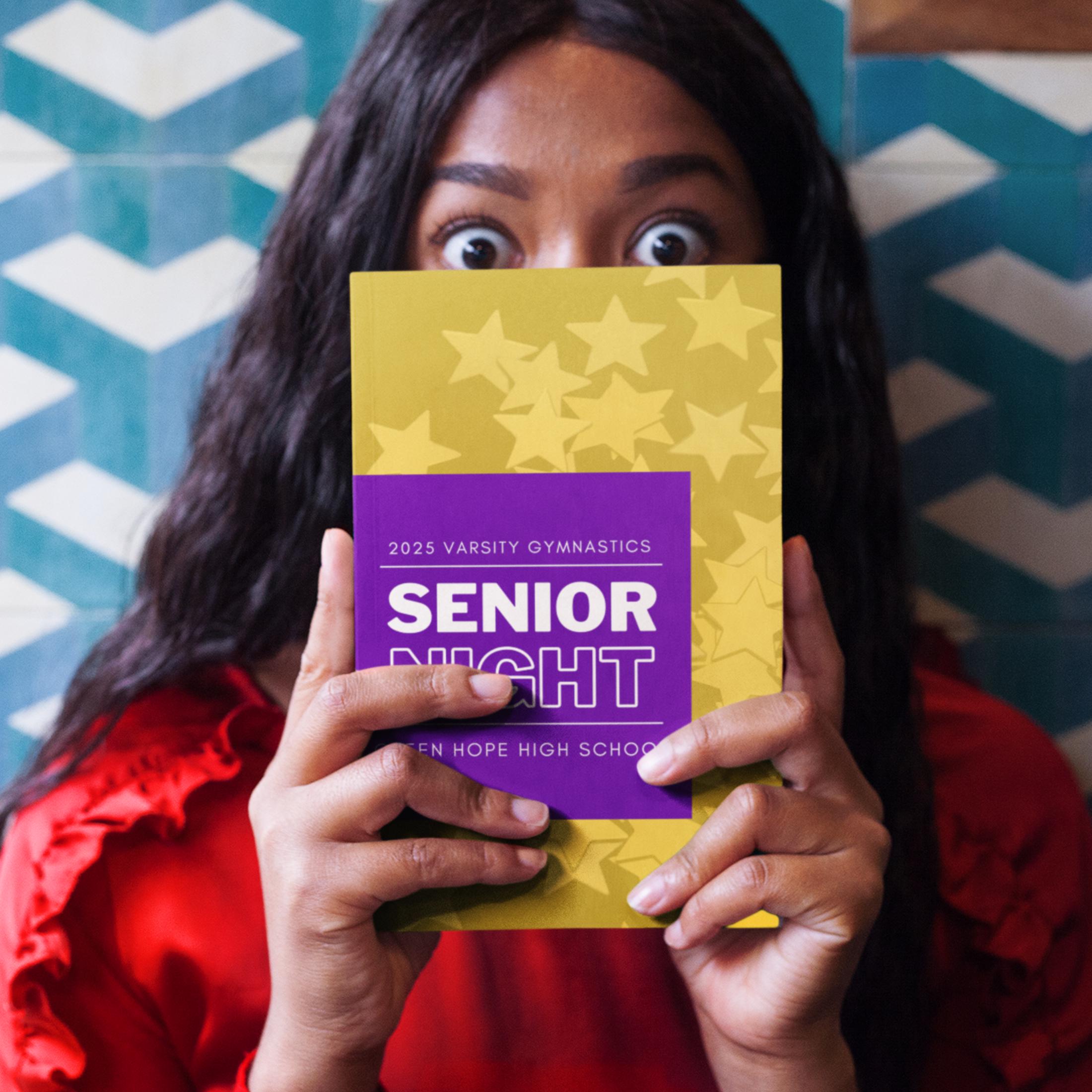 Class Night Program Senior Night Program Template, High School Sports (canva Digital) - Etsy