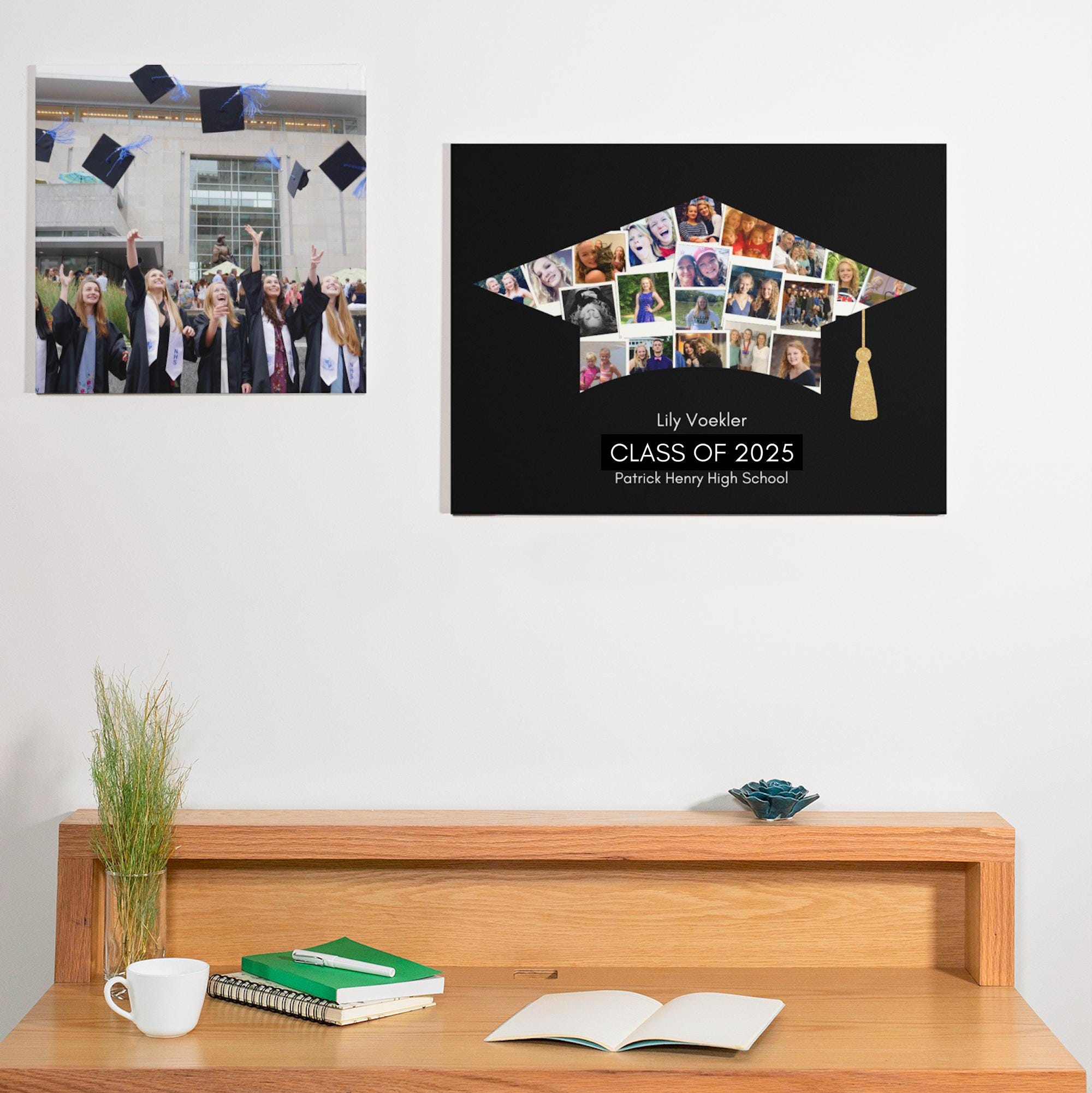 Graduation Collage Examples Graduation Photo Collage Template, Graduation Gift, Photo Collage ...