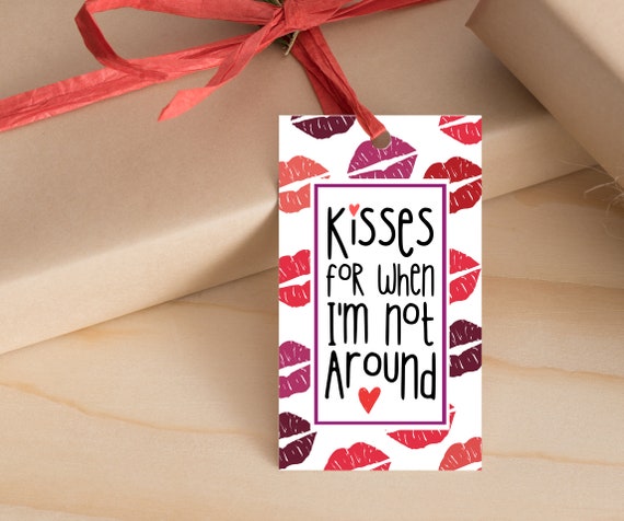 Valentine's Day Gift Tags Happy Valentine's Day Tags | Etsy