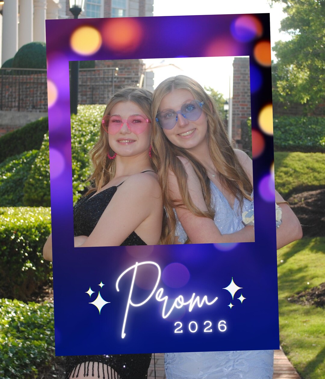 Frame Design Prom Prom 2026 Photo Booth Prop, Selfie Frame for Prom (digital Download) - Etsy