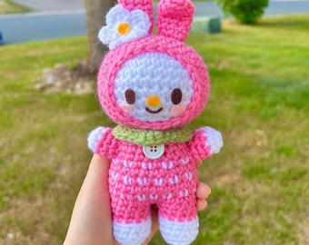 Strawberry My Melody Amigurumi [FINISHED PRODUCT]