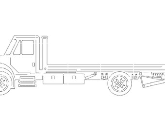 Flat Bed Truck | Etsy