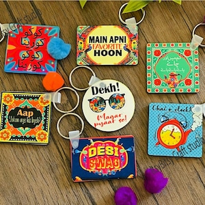 Pakistan keychains, Custom keychains, Personalized keychains, Truck art keychains, Ramadan gifts, Eid gifts, Party favors, Ethnic keychains