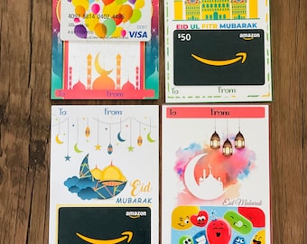 Eid Mubarak Gift Card Holder: Festive Eidi Envelope