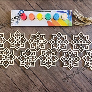 Artisanat en bois du Ramadan pour les enfants, artisanat du ramadan pour les enfants, artisanat de peinture du ramadan, cadeau pour les enfants du ramadan, décoration du ramadan, décoration de l&#39;Aïd, cadeau pour les enfants musulmans, étoile