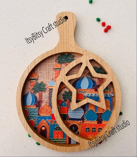 Ramadan charcuterie board, Ramadan board, Ramadan tray, Islamic tray, Islamic printed board, Ramadan gift, Ramadan serving board, Decor only