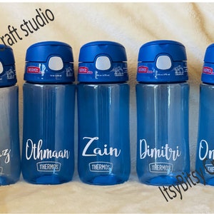 Kids water bottle, Personalized water bottle, Customized kids gift, School water bottle, Party favors for kids, Christmas gift for kids