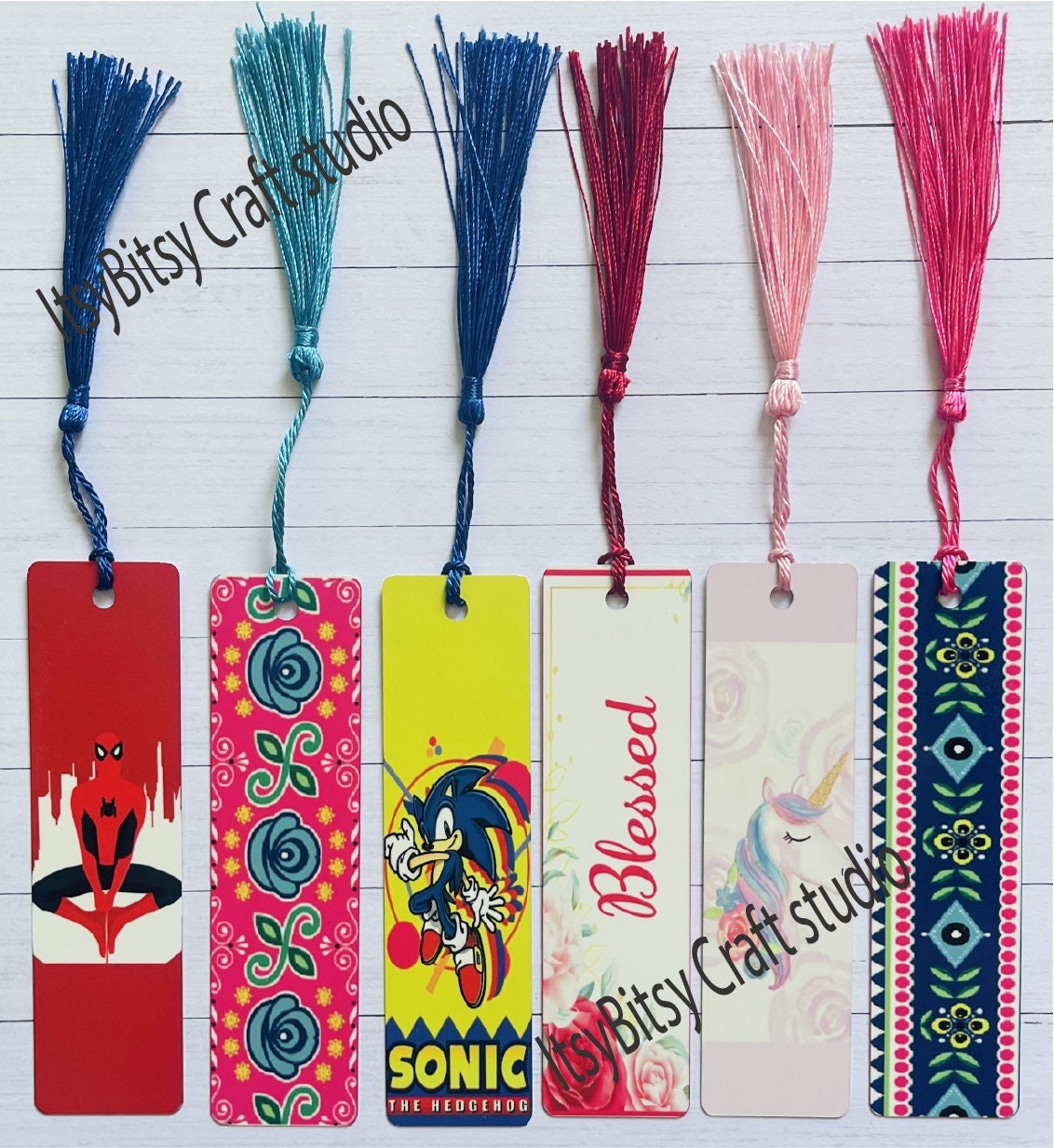 Personalized Bookmark, Custom Bookmark, Aluminum Bookmark, Gift for ...