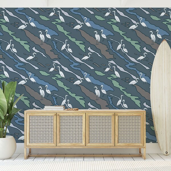 Beach Theme Wallpaper For Bathroom