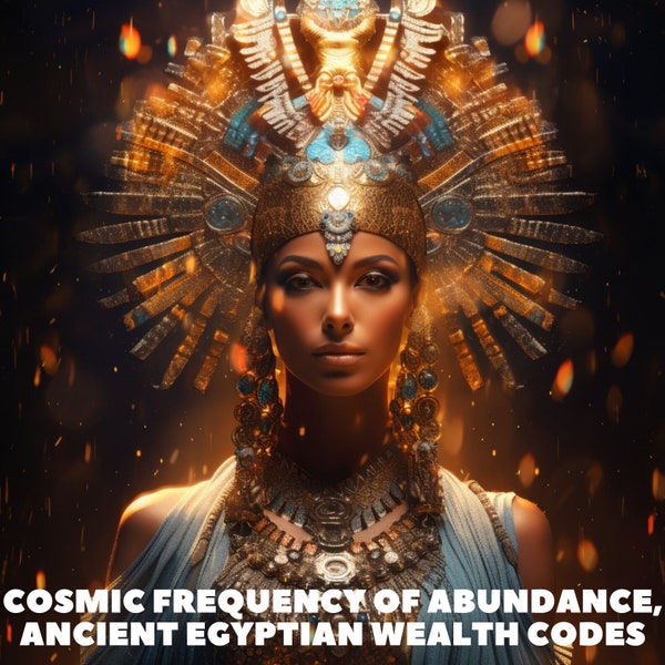 Cosmic Frequency of Abundance, Ancient Egyptian Wealth Codes, Ligt Language, DNA Activation, Light Code, Chakra