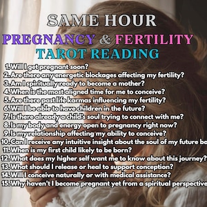 Lecture du tarot sur la grossesse et la fertilité – Un aperçu intuitif de la conception, allez-vous bientôt concevoir ? Livraison rapide dans la même heure