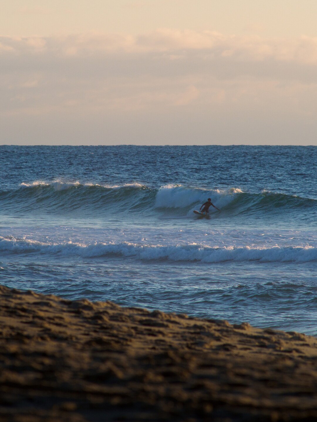 Vintage Surfer Picture With Wave and Kneeboarder France Etsy