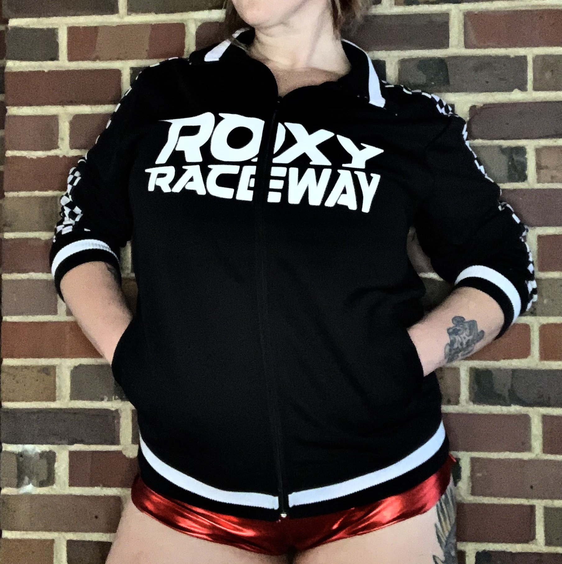 Diverse Luiheid had het niet door FNAF Security Breach Roxy Raceway Track Jacket - Etsy