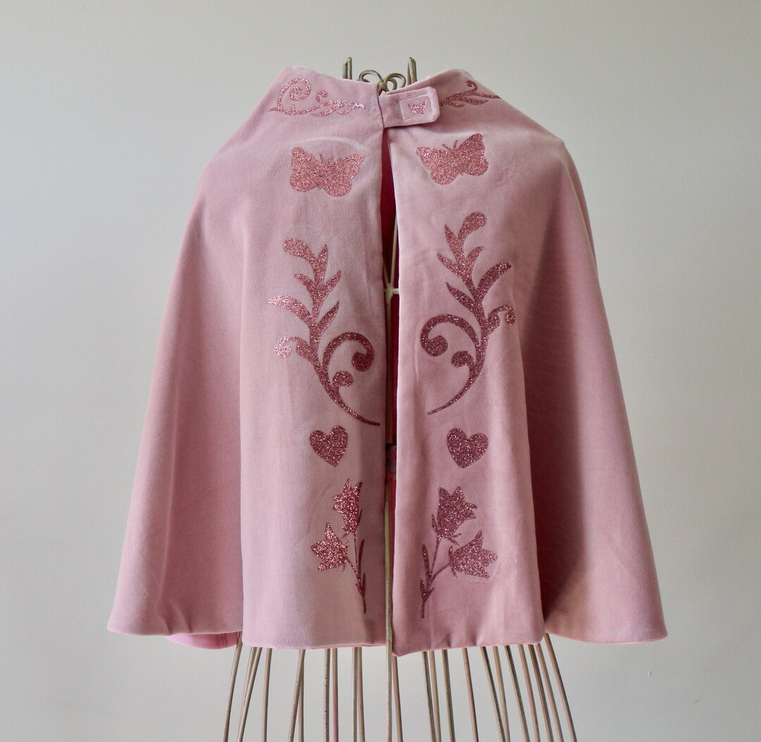 The Princess Cape, Childrens Fancy Dress, Pink Cloak, Princess Costume, Childrens Gift, Bridesmaids Accessories, Imaginary Play, Valentine - Etsy.de