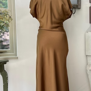 Gold dress
