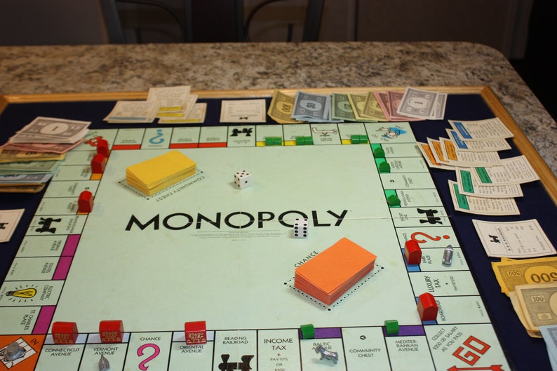 Rotating 1000 Piece Puzzle Board Game Board Etsy