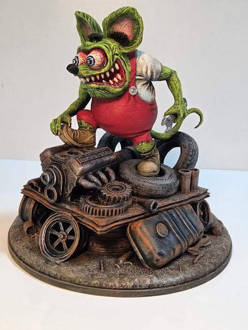 Rat Fink Figurines - Etsy
