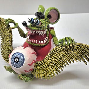 Rat Fink ソフビ エド・ロス MOONEYES Mooneyes of Japan x Big Daddy