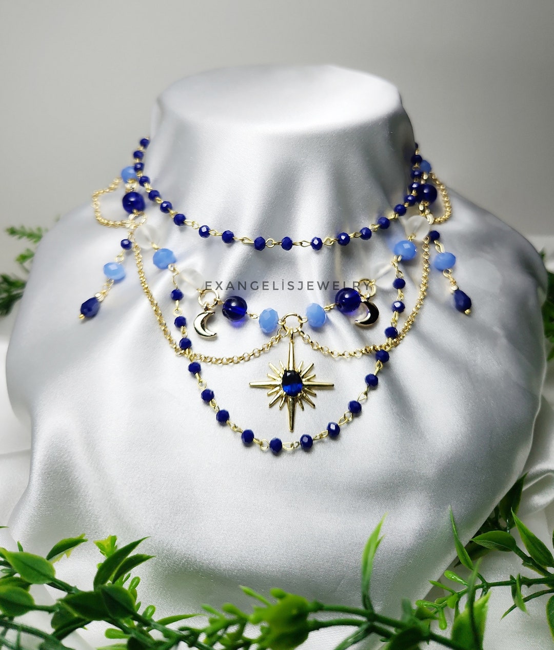☆【VINTAGE HOLLYWOOD】☆Pastel Star Beads Pearl Necklac.e☆ il_1080xN.5738276903_f5kz.jpg