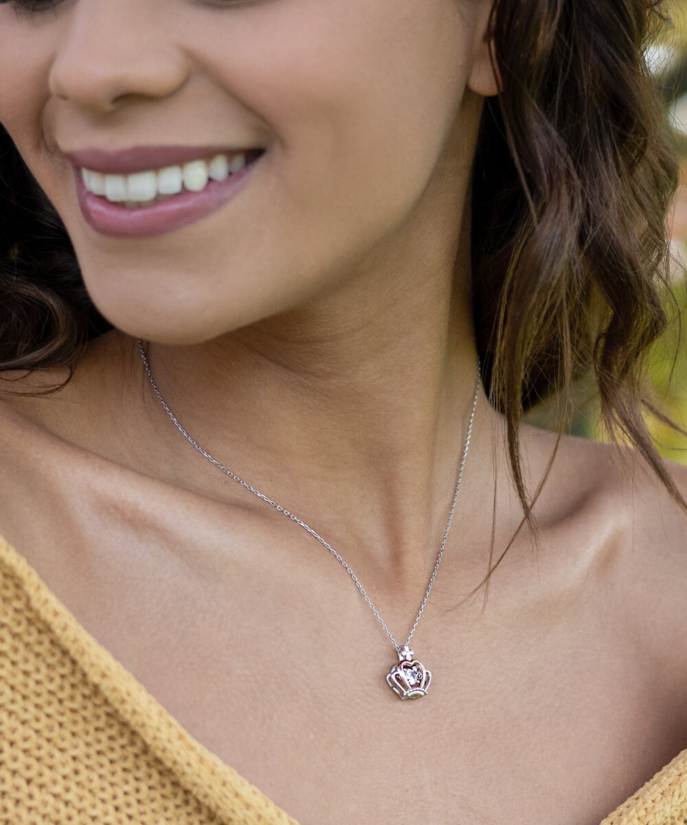 To My Badass Girl Gang Crown Pendant Gifts for Bestie Matching