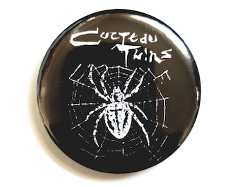 Cocteau Twins Spider Large 2.25" pin back botones