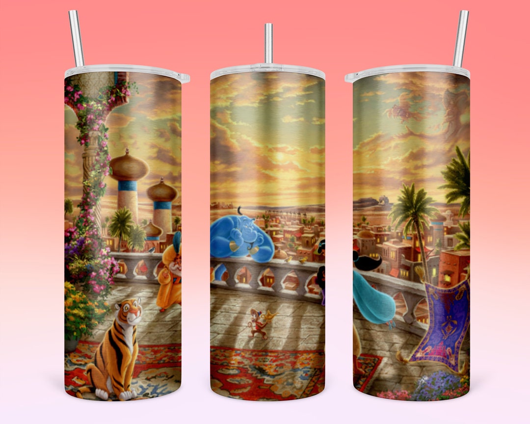 Aladdin 20oz Sublimation Tumbler Design PNG Full Wrap Straight - Etsy