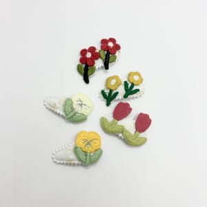 Baby Hair Barrettes, Mini Hair Clips, Toddler clips for fine hair