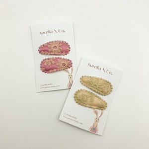 Baby Hair Barrettes, Mini Hair Clips, Toddler clips for fine hair