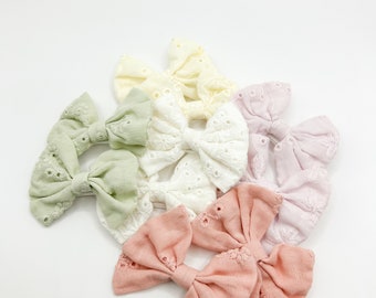 Baby Hair Bow Clips, Hair Clips for Kids and Toddlers, Girls hair accessories, baby shower gift