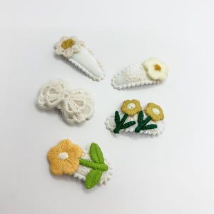 Baby Hair Barrettes, Mini Hair Clips, Toddler clips for fine hair