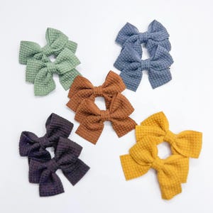 Baby Hair Bows, Mini Hair Clips, Toddler clips for fine hair children toddler