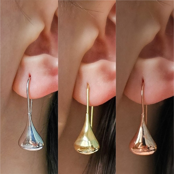 Artificial Hoop Drop Earring