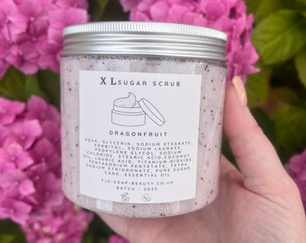 Sugar Scrub | Vegan | Natural | Organic | Exfoliating & Moisturising