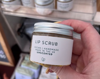 Lip Scrub | Vegan | Organic | Palm Free | Handmade