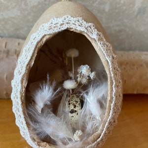 Huevo de Pascua | flores secas | manantiales | Excelente