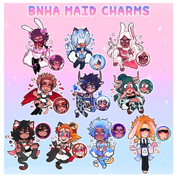 MHA Maid Charms