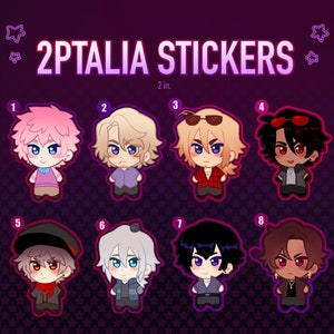 2p ヘタリア ステッカー