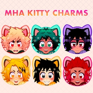 MHA Kitty Charms