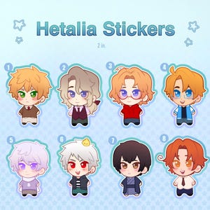 ヘタリア ステッカー