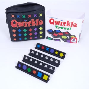 Spielsteinhalter passend für Qwirkle Travel | 2er oder 4er Set | praktische Ständer zum Aufstellen der Steine | passend für die Tasche