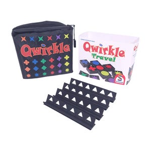 Spielsteinhalter passend für Qwirkle Travel | 2er oder 4er Set | praktische Ständer zum Aufstellen der Steine | passend für die Tasche
