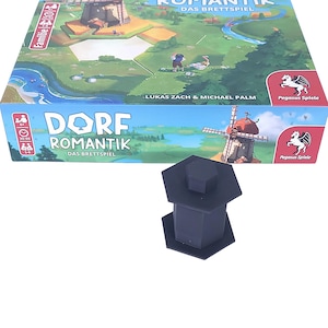 Gitterhalter passend für die Dorfromantik Spielgitter | optimale Lagerung durch Drehverschluss | 3-teilig