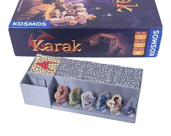 Boîte De Rangement "Karak" Pour Accessoires De Jeux - Style Historique - Neuf