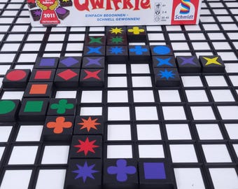 Grids suitable for Qwirkle | practical grids as base for the Qwirkle tiles | different sizes