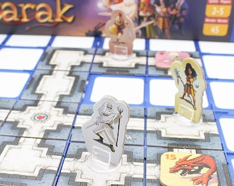 Spielgitter passend für Karak | optimaler Halt durch Steckverbindung | für 3x3 Plättchen