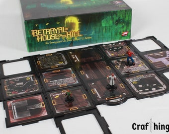 Tegelrooster voor de kamers en de entreehal geschikt voor Betrayal bij House on the Hill | verschillende opties mogelijk