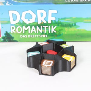 Scatola porta carte d'ordine adatta al romanticismo del villaggio | Conservazione di tutte le schede attività in un unico inserto