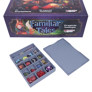 Opbergdoos geschikt voor Familiar Tales | Organizer met deksel | voor het spelmateriaal