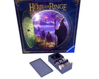 ロード・オブ・ザ・リング アドベンチャーブックゲーム用トークンオーガナイザー | すべてのトークンを収納可能
