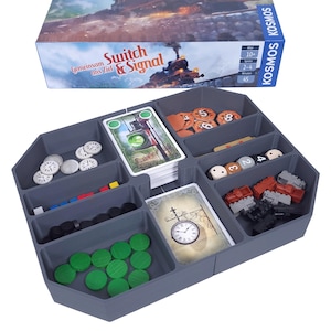 Inserto adatto per interruttori e segnali | adatto per la scatola del gioco originale